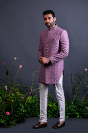 Purple indowestern - Raj Shah